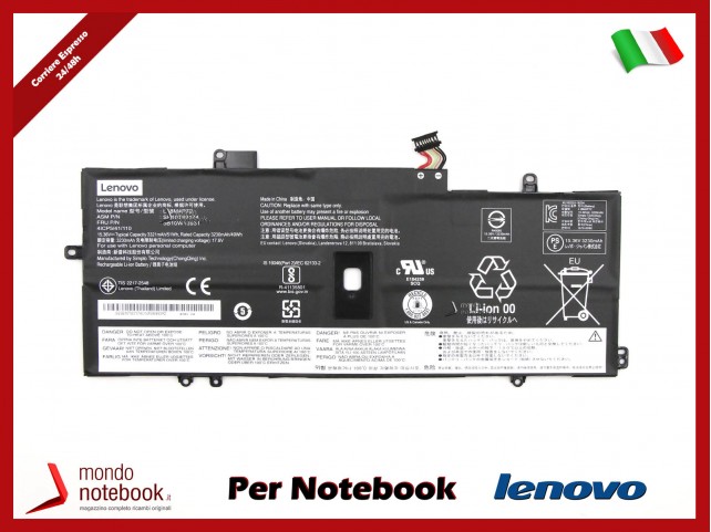 Batteria Originale LENOVO X1 Carbon 8th Gen X1 Yoga 5th Gen Batteria Originale LENOVO X1 Carbon 8th Gen X1 Yoga 5th Gen
