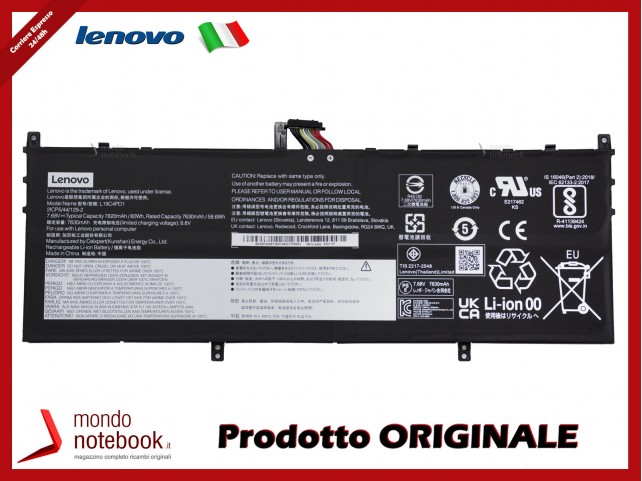 Batteria Originale LENOVO Yoga C640-13 81XL0011IX Batteria Originale LENOVO Yoga C640-13 81XL0011IX