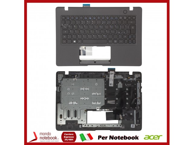 Tastiera con Top Case ACER AO1-131 1-131M Gray Italiana Tastiera con Top Case ACER AO1-131 1-131M Gray Italiana