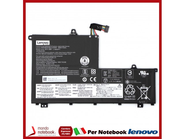 Batteria Originale LENOVO ThinkBook 14-IML 15-IML 14-IIL 15-IIL 5B10W67364 Batteria Originale LENOVO ThinkBook 14-IML 15-IML 14-IIL 15-IIL 5B10W67364