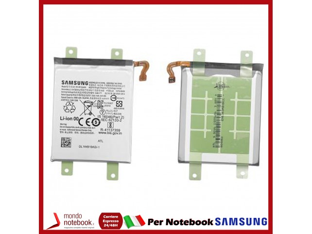 BATTERIA SAMSUNG Z FLIP 4 5G 2022EB-BF723ABY F721B GH82-29434A ORIGINALE SERVICE PACK BATTERIA SAMSUNG Z FLIP 4 5G 2022EB-BF723ABY F721B GH82-29434A ORIGINALE SERVICE PACK