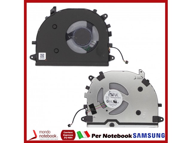 Ventola Fan CPU SAMSUNG NP750XDA Ventola Fan CPU SAMSUNG NP750XDA