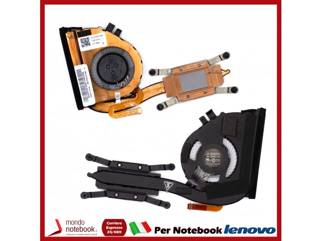 Dissipatore e Ventola Heatsink Fan CPU Lenovo ThinkPad A275 01HY453 Dissipatore e Ventola Heatsink Fan CPU Lenovo ThinkPad A275 01HY453