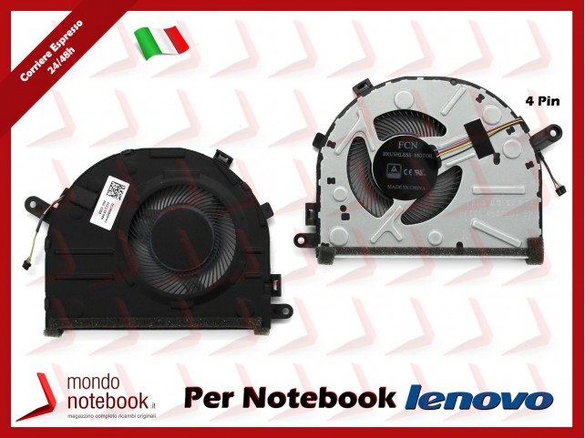 Ventola Fan CPU LENOVO 7000-14Ikbr Ideapad 330S-14Ikbr DC28000DYF0 Ventola Fan CPU LENOVO 7000-14Ikbr Ideapad 330S-14Ikbr DC28000DYF0