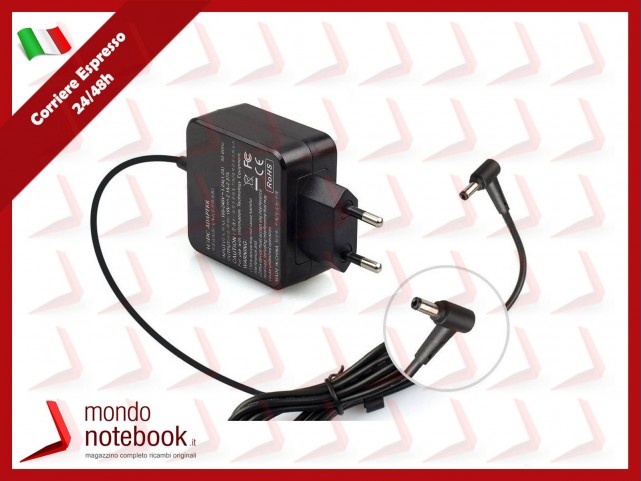 Alimentatore Compatibile per ASUS Toshiba 45W 19V 2.37A (5,5mmX2.5mm) Alimentatore Compatibile per ASUS Toshiba 45W 19V 2.37A (5,5mmX2.5mm)