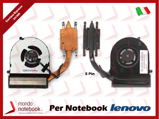 Dissipatore e Ventola Heatsink Fan CPU Lenovo ThinkPad E560 Dissipatore e Ventola Heatsink Fan CPU Lenovo ThinkPad E560