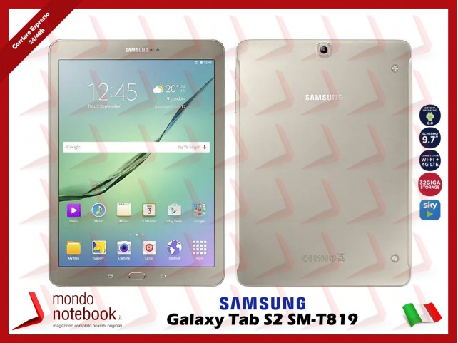 Tablet Samsung Galaxy Tab S2 SM-T819 (Gold) Tablet Samsung Galaxy Tab S2 SM-T819 (Gold)