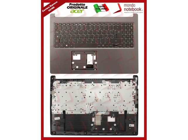 Tastiera con Top Case ACER Aspire A315-55G A315-57G Extensa EX215-53G Italiana Tastiera con Top Case ACER Aspire A315-55G A315-57G Extensa EX215-53G Italiana