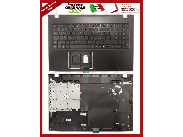 Tastiera con Top Case ACER Aspire E5-523 E5-575 TravelMate TMP259-G2-M Tastiera con Top Case ACER Aspire E5-523 E5-575 TravelMate TMP259-G2-M
