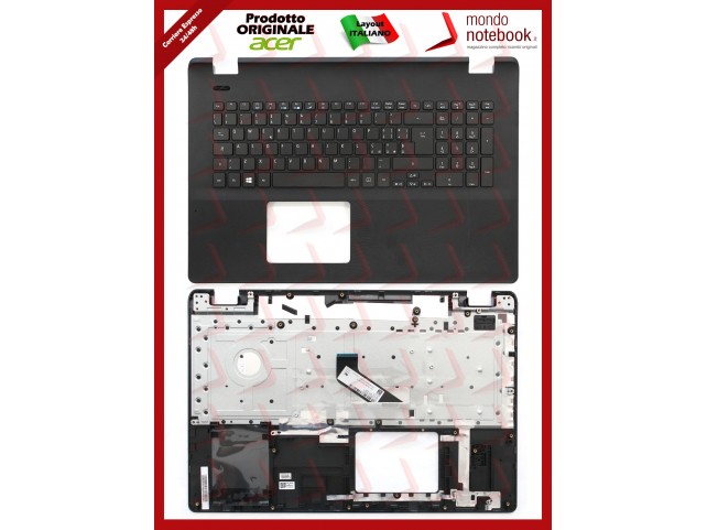 Tastiera con Top Case ACER Aspire ES1-711 - 60.MS3N7.014 Tastiera con Top Case ACER Aspire ES1-711 - 60.MS3N7.014