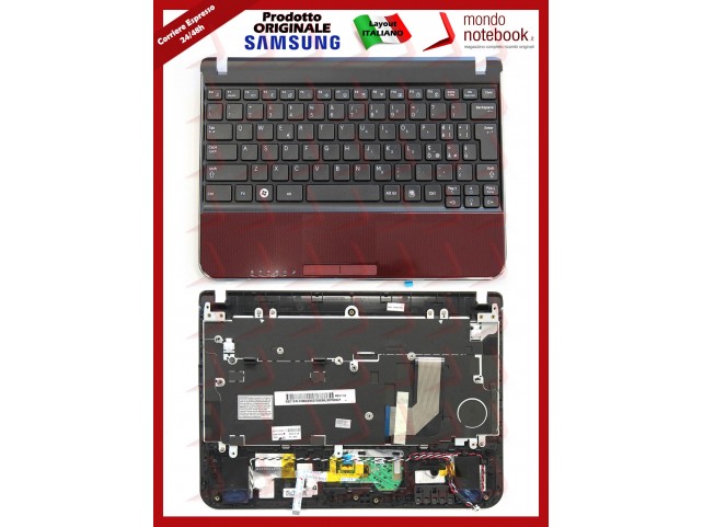 Tastiera con Top Case SAMSUNG N210 Italiana Tastiera con Top Case SAMSUNG N210 Italiana