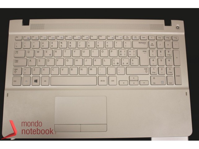 Tastiera con Top Case SAMSUNG NP-450R5E (Bianca) Tastiera con Top Case SAMSUNG NP-450R5E (Bianca)
