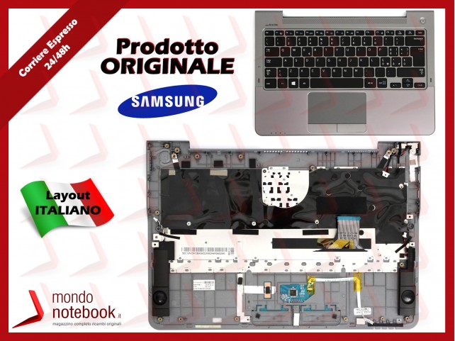 Tastiera con Top Case SAMSUNG NP530U3B Layout Italiano Tastiera con Top Case SAMSUNG NP530U3B Layout Italiano