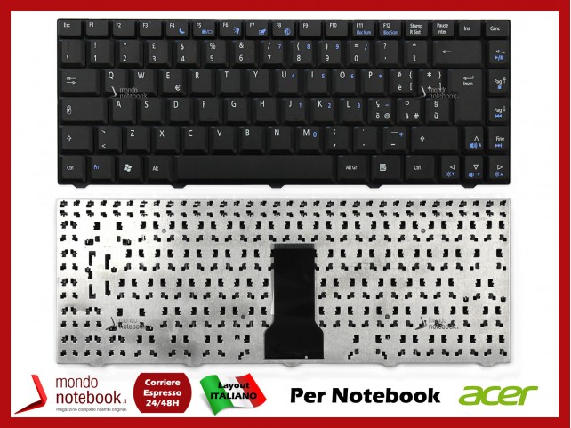 Tastiera Notebook ACER eMachines D500 D520 D530 D720 E520 E700 E720 M575 (NERA) Tastiera Notebook ACER eMachines D500 D520 D530 D720 E520 E700 E720 M575 (NERA)