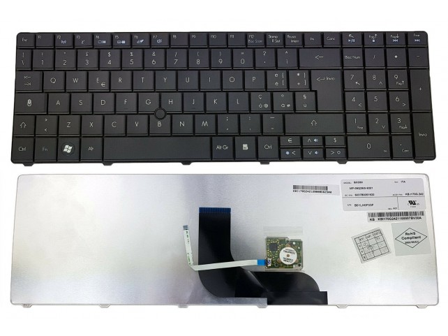 Tastiera Notebook ACER Travelmate 6594 Gateway NO51I NO51IG con Trackpoint Tastiera Notebook ACER Travelmate 6594 Gateway NO51I NO51IG con Trackpoint