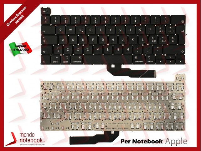 Tastiera Notebook APPLE Macbook Pro A2251 2020 MWP72LL/A Italiana Tastiera Notebook APPLE Macbook Pro A2251 2020 MWP72LL/A Italiana