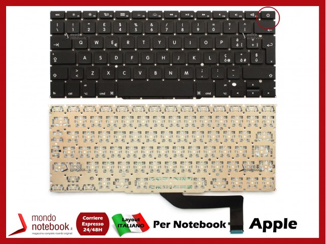 Tastiera Notebook APPLE Macbook Pro Retina 15 Tastiera Notebook APPLE Macbook Pro Retina 15