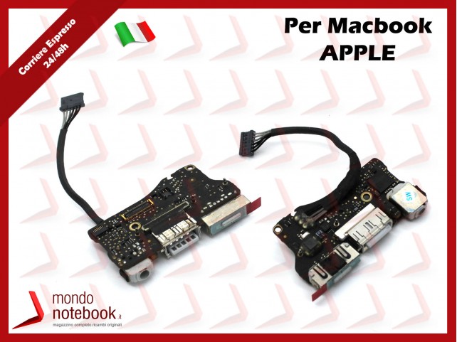 Board Audio I/O USB DC In Apple MacBook Air 13.3 