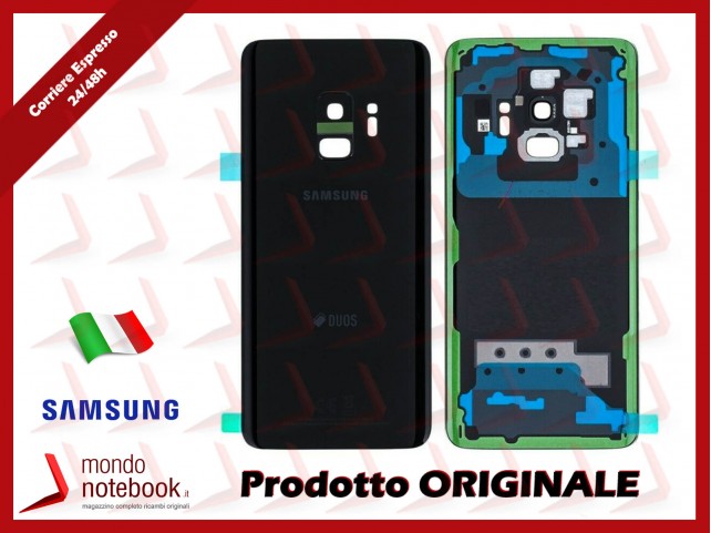 Back Cover Posteriore Samsung Galaxy S9 SM-G960F (Nero) Back Cover Posteriore Samsung Galaxy S9 SM-G960F (Nero)