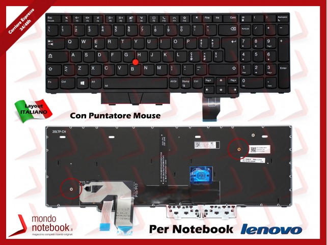 Tastiera Notebook Lenovo ThinkPad P17 Gen 1 - 20SN 20SQ - Italiana Tastiera Notebook Lenovo ThinkPad P17 Gen 1 - 20SN 20SQ - Italiana