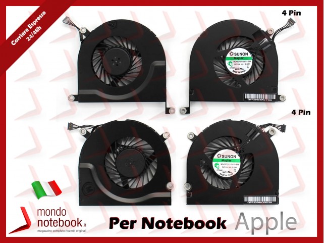 Ventole Dual Fan APPLE Macbook Pro A1297 17 Ventole Dual Fan APPLE Macbook Pro A1297 17
