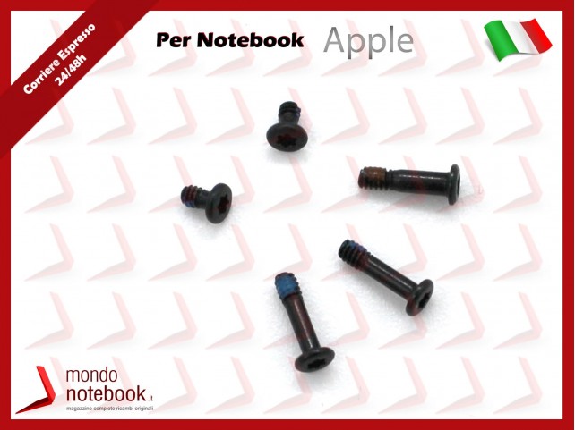 Viti Batteria battery Screws For Macbook AIR A1466 A1369 A1465 set 5 pcs Viti Batteria battery Screws For Macbook AIR A1466 A1369 A1465 set 5 pcs