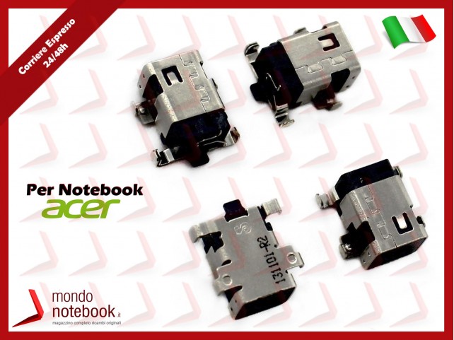 Connettore di Alimentazione DC Power Jack ACER Aspire V3-331 V3-371 V3-372 V3-372T Connettore di Alimentazione DC Power Jack ACER Aspire V3-331 V3-371 V3-372 V3-372T