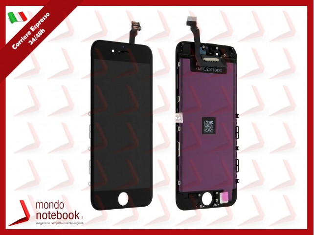DISPLAY LCD RETINA PER APPLE IPHONE 6 TOUCH SCREEN VETRO NERO FRAME TIANMA DISPLAY LCD RETINA PER APPLE IPHONE 6 TOUCH SCREEN VETRO NERO FRAME TIANMA