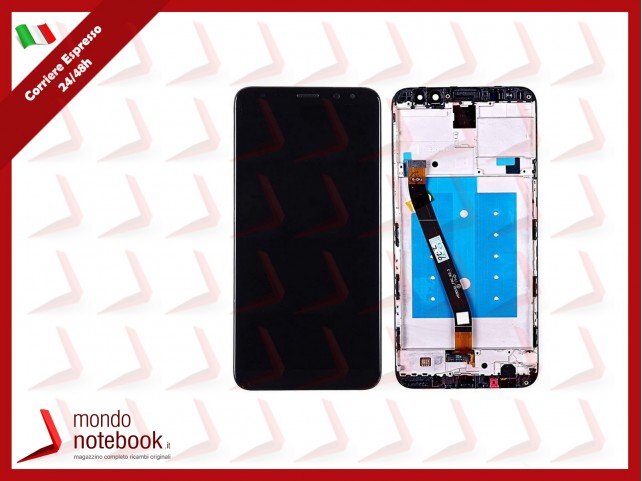 DISPLAY LCD FRAME PER HUAWEI MATE 10 LITE RNE-L01 L21 NOVA 2i TOUCH SCREEN NERO DISPLAY LCD FRAME PER HUAWEI MATE 10 LITE RNE-L01 L21 NOVA 2i TOUCH SCREEN NERO