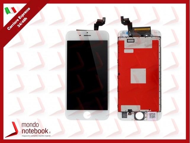 DISPLAY LCD RETINA PER APPLE IPHONE 6S TOUCH SCREEN SCHERMO VETRO BIANCO TIANMA DISPLAY LCD RETINA PER APPLE IPHONE 6S TOUCH SCREEN SCHERMO VETRO BIANCO TIANMA
