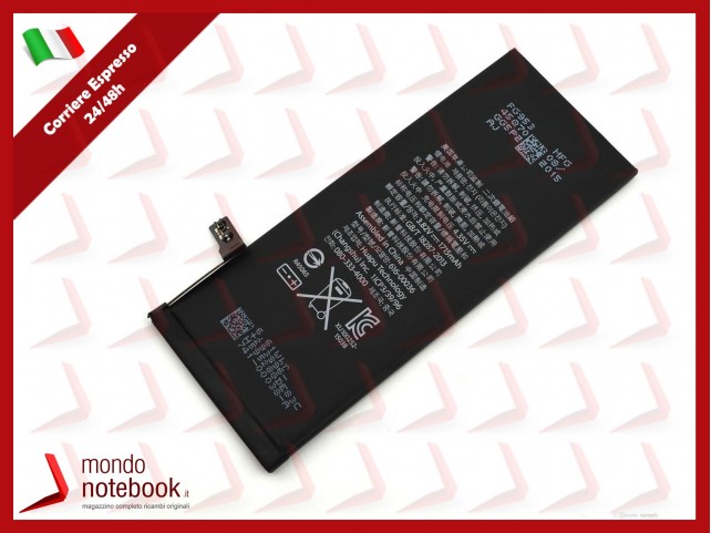 BATTERIA DI RICAMBIO PILA PER IPHONE 6S 1715 mAh BATTERIA DI RICAMBIO PILA PER IPHONE 6S 1715 mAh