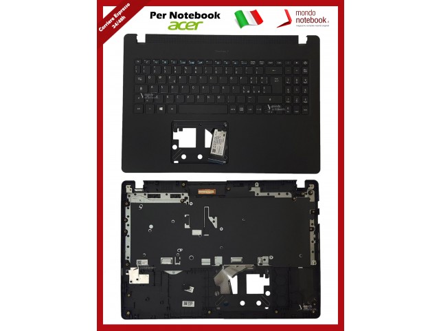 Tastiera con Top Case ACER TravelMate P215-52 P215-41 P215-53 Italiana No Retroill. Tastiera con Top Case ACER TravelMate P215-52 P215-41 P215-53 Italiana No Retroill.