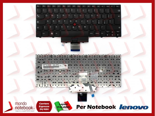 Tastiera Notebook Lenovo E30 con trackpoint Tastiera Notebook Lenovo E30 con trackpoint