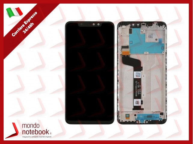 DISPLAY LCD + FRAME PER XIAOMI REDMI NOTE 6 PRO TOUCH SCREEN SCHERMO NERO DISPLAY LCD + FRAME PER XIAOMI REDMI NOTE 6 PRO TOUCH SCREEN SCHERMO NERO