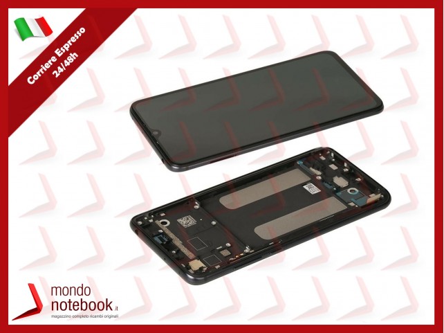 DISPLAY LCD OLED TOUCH SCREEN + FRAME PER XIAOMI MI 9 LITE M1904F3BG VETRO NERO DISPLAY LCD OLED TOUCH SCREEN + FRAME PER XIAOMI MI 9 LITE M1904F3BG VETRO NERO