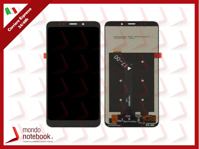 DISPLAY LCD + FRAME PER XIAOMI REDMI 5 PLUS TOUCH SCREEN SCHERMO VETRO NERO DISPLAY LCD + FRAME PER XIAOMI REDMI 5 PLUS TOUCH SCREEN SCHERMO VETRO NERO