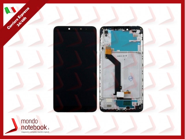 DISPLAY LCD + FRAME PER XIAOMI REDMI S2 M1803E6G TOUCH SCREEN VETRO NERO DISPLAY LCD + FRAME PER XIAOMI REDMI S2 M1803E6G TOUCH SCREEN VETRO NERO