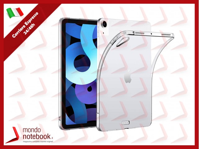 Custodia Sottile Slim Cover BIANCO/TRASPARENTE per APPLE iPad Air Custodia Sottile Slim Cover BIANCO/TRASPARENTE per APPLE iPad Air