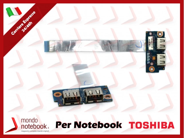 Board USB Toshiba Satellite A500 A500D Con Cavo LS-5006P - USATA Board USB Toshiba Satellite A500 A500D Con Cavo LS-5006P - USATA