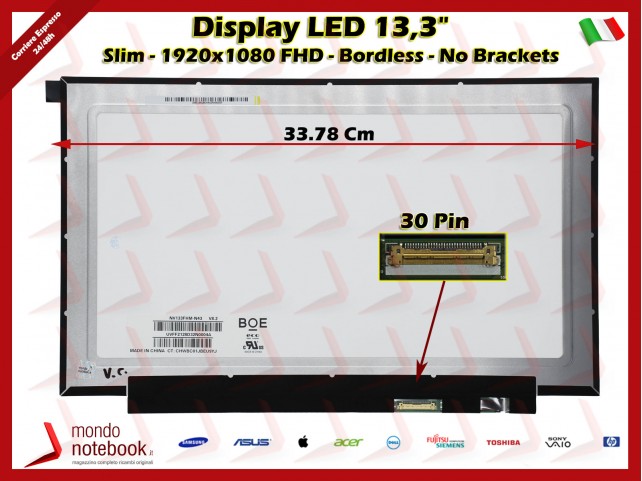 Display LCD 13,3 Display LCD 13,3