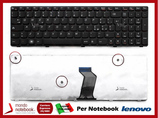 Tastiera Notebook Lenovo Ideapad B590 V570 B570 B590 Tastiera Notebook Lenovo Ideapad B590 V570 B570 B590