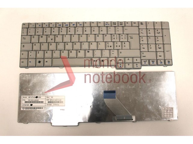 Tastiera Notebook ACER Aspire 7220 7720 7720G 7520G (BIANCA) Tastiera Notebook ACER Aspire 7220 7720 7720G 7520G (BIANCA)