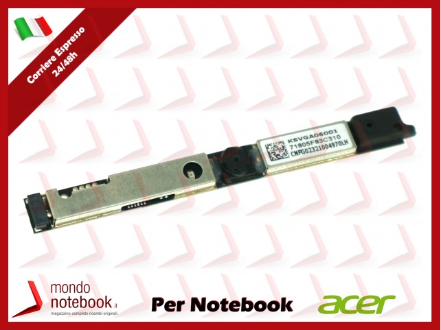Camera Webcam Interna per Notebook ACER Aspire A114-31 A311-31 A315-21G SP111-32N Camera Webcam Interna per Notebook ACER Aspire A114-31 A311-31 A315-21G SP111-32N