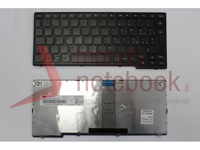 Tastiera Notebook Lenovo S110 S200 S206 (NERA) Tastiera Notebook Lenovo S110 S200 S206 (NERA)