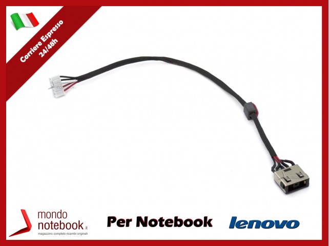 Connettore di Alimentazione DC Power Jack PJ1090 LENOVO IdeaPad Y520-15IKBN (80WK) Connettore di Alimentazione DC Power Jack PJ1090 LENOVO IdeaPad Y520-15IKBN (80WK)