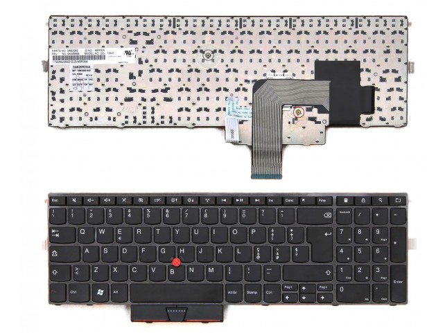 Tastiera Notebook Lenovo ThinkPad Edge E520 E525 (Con Trackpoint) Italiana Tastiera Notebook Lenovo ThinkPad Edge E520 E525 (Con Trackpoint) Italiana