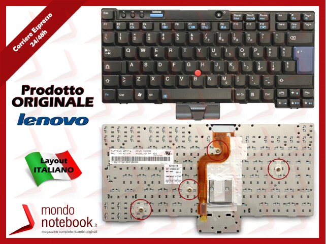 Tastiera Notebook Lenovo ThinkPad X200 X200S X200si X201si X201i X200t VEDI DESCRIZIONE Tastiera Notebook Lenovo ThinkPad X200 X200S X200si X201si X201i X200t VEDI DESCRIZIONE
