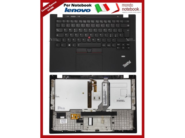 Tastiera con Top Case LENOVO ThinkPad X1 Carbon 1st Gen (Type 34xx) Tastiera con Top Case LENOVO ThinkPad X1 Carbon 1st Gen (Type 34xx)