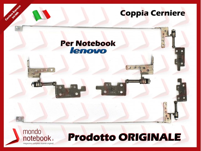 Cerniere Hinges LENOVO B580 B590 (COPPIA) 90200817 Cerniere Hinges LENOVO B580 B590 (COPPIA) 90200817