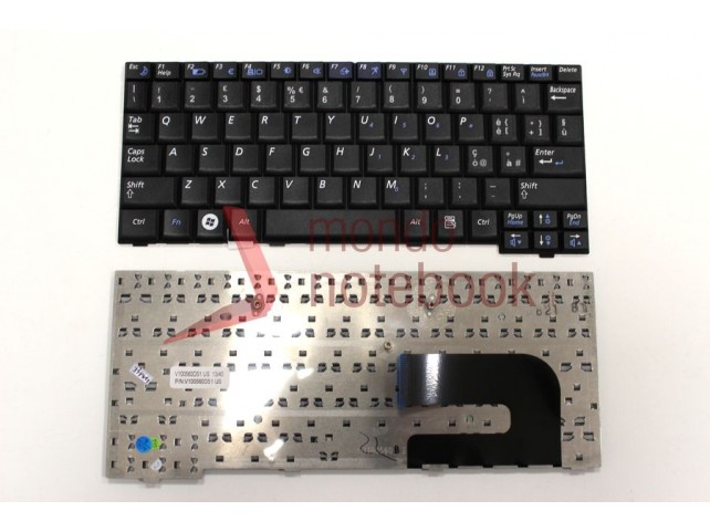 Tastiera Notebook SAMSUNG NC10 NP-N130 (NERA) con ADESIVI LAYOUT ITA Tastiera Notebook SAMSUNG NC10 NP-N130 (NERA) con ADESIVI LAYOUT ITA